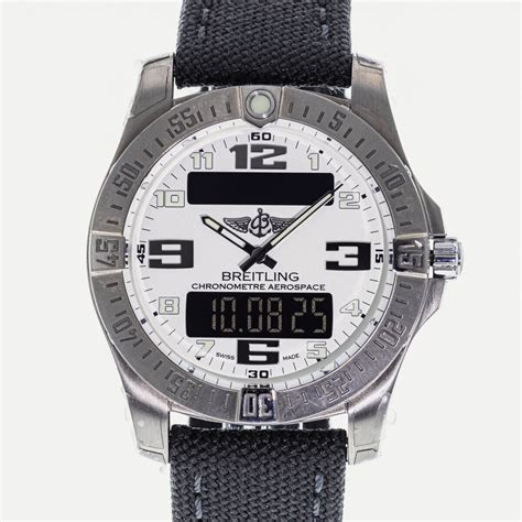 breitling aerospace evo e79363 watch|Breitling chronometre aerospace watch.